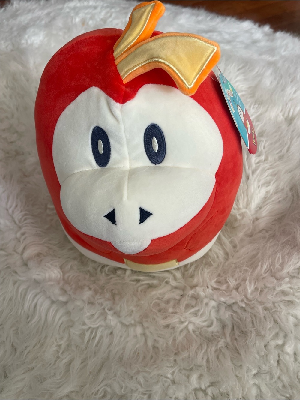 Plush Red Character Stuffed Toy - Soft Kids Plush